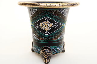 2375,京菱紋　外形約10.4cm