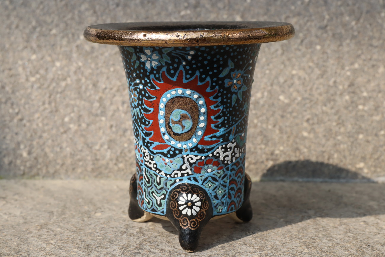 2438,  陣太鼓  外形約9.5cm　新古？中古？