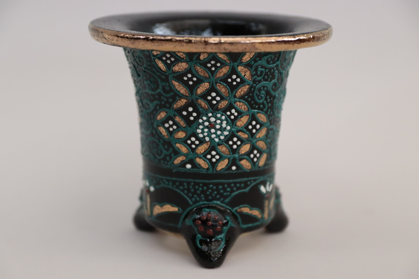 2288,七宝唐草 外径約9.2cm　新古？中古？