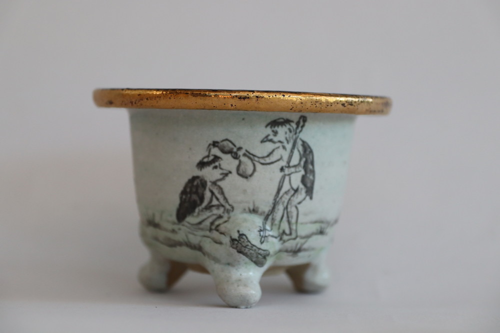 2256, 河童　外径約10.6㎝　高さ約7.0cm　清山絵