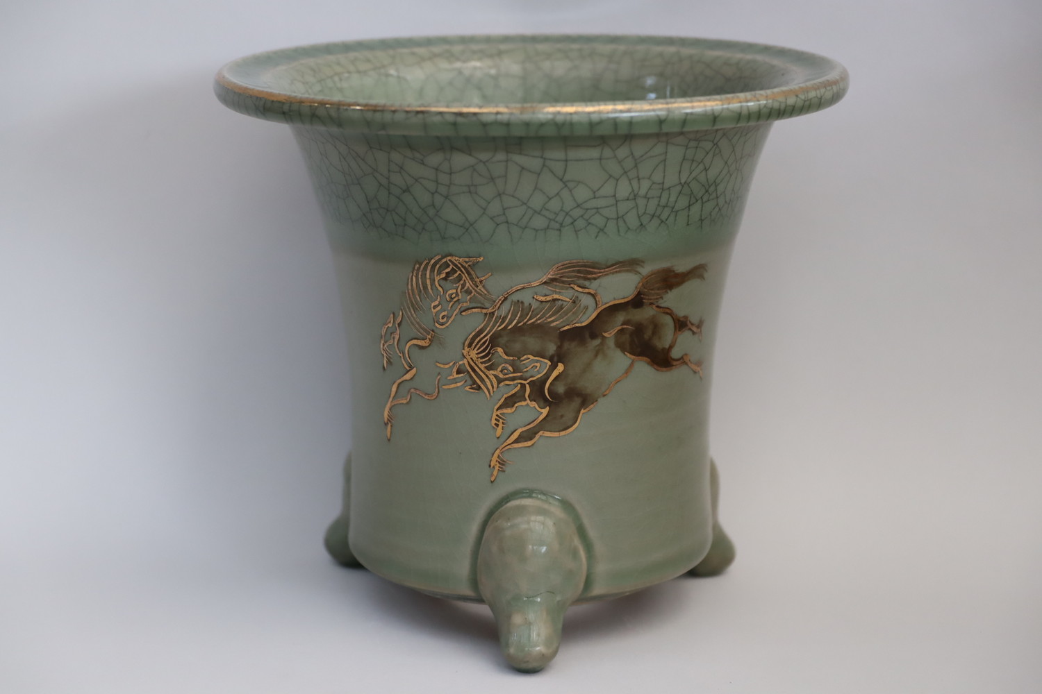 4516,大鉢　相馬鉢　外形約21.8cm　中古