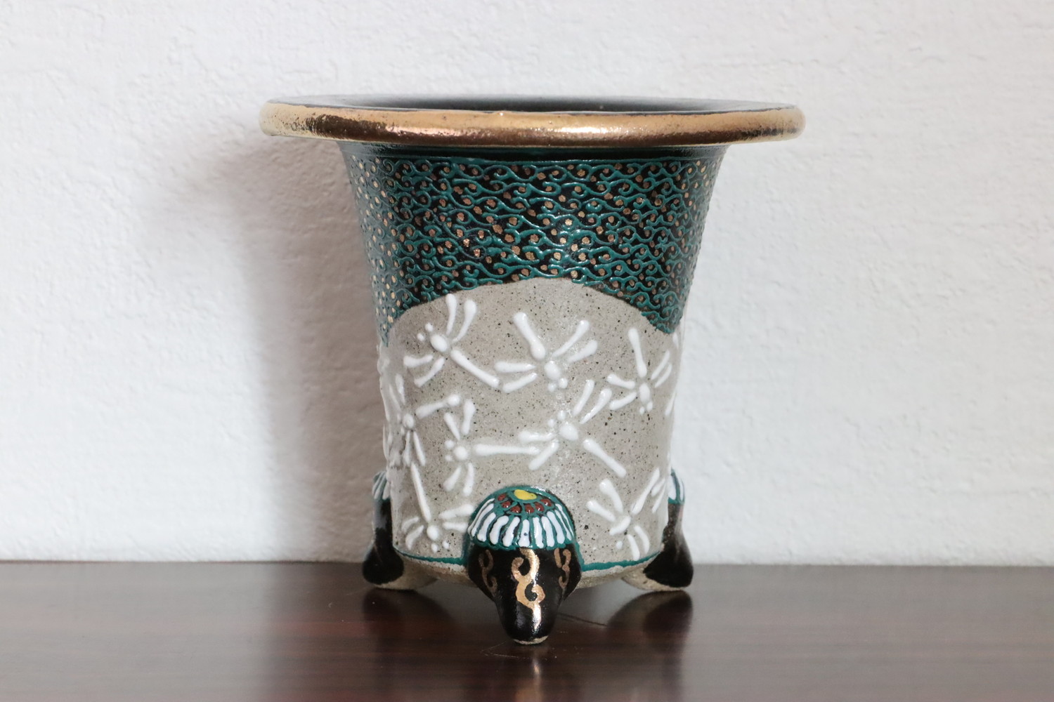 2065,蜻蛉 トンボ　 外径約10.5cm